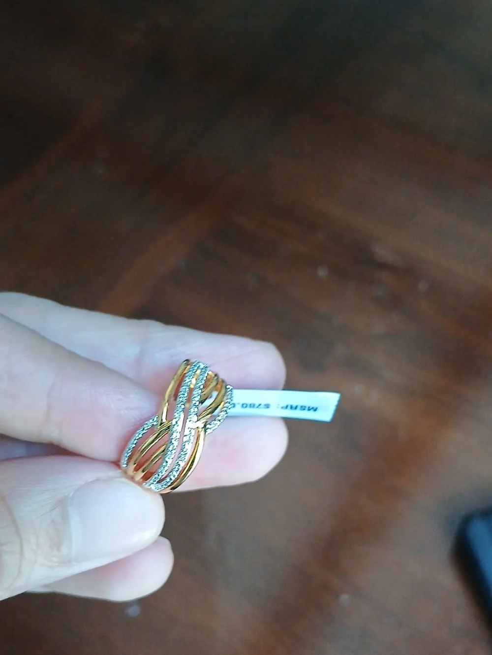 925 Diamond Ring